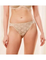 Dámské kalhotky Amourette Highleg Tai - YELLOW - sv. béžová 0026 - TRIUMPH