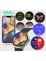 Dámské chytré hodinky RUBICON RNCF15 Titanium/Light Latte SMARUB260 Dámské chytré hodinky RUBICON RNCF15 Titanium/Light Latte SMARUB260