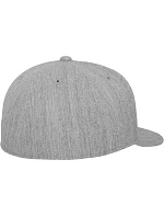 Flexfit 6210/6210T 6 panelová kšiltovka Premium 210 Fitted 55.6210 heather grey Flexfit 6210/6210T 6 panelová kšiltovka Premium 210 Fitted 55.6210 heather grey