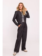 Bunda bomber M800 Press stud - grafitová Bunda bomber M800 Press stud - grafitová