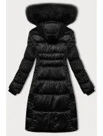 Černá dámská prošívaná zimní bunda S'west (B8266-1)