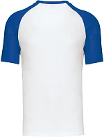 Kariban K 330 Baseballové tričko 20.K330 white/royal blue Kariban K 330 Baseballové tričko 20.K330 white/royal blue