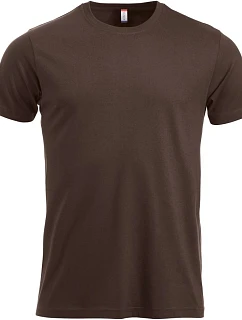 Clique New Classic-T Pánské tričko 67.9360 dark mocca