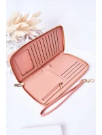 Velká Kožená Peněženka Big Star HH674002 Růžová