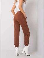 Tepláky RV DR 6120.03P tmavě hnědá