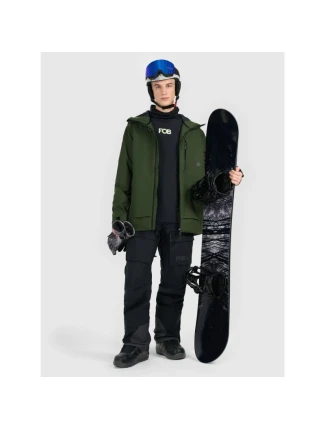 Pánská snowboardová bunda s membránou 15000 4F 4FRAW25TTJAM1051-43S