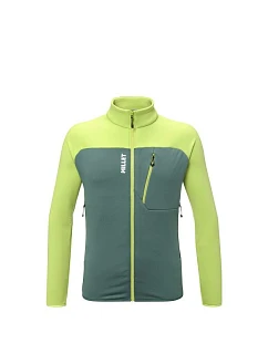 Mikina MILLET M SENECA FLEECE JKT zelená pánská