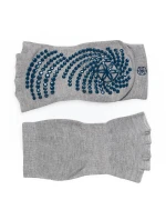 Protiskluzové ponožky na jógu bez prstů GAIAM 63708 Protiskluzové ponožky na jógu bez prstů GAIAM 63708