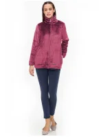 Dámský župan 00-10-0404-254 červená - Vamp