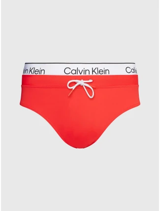 Pánské plavky KM0KM00959 XM9 oranžové - Calvin Klein Pánské plavky KM0KM00959 XM9 oranžové - Calvin Klein