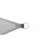 ZAHRADNÍ SLUNEČNÍK TROJÚHELNÍK 3X3X2M ŠEDÝ