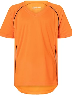 Daiber JN 386K Dětské týmové tričko 02.386K orange/black
