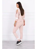 Girl Revolution set tmavě pudrově růžový