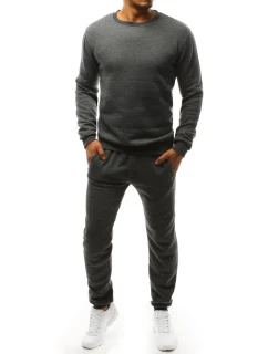 FashionStreet pánské tmavě šedé tepláky AX0376