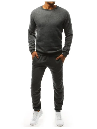 FashionStreet pánské tmavě šedé tepláky AX0376