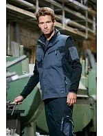 Daiber JN 822 Pracovní vesta - Strong 02.0822 dark green/black