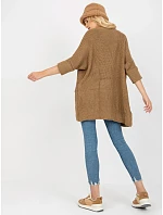 Dámský kardigan 3002.98P tmavě hnědý - FPrice