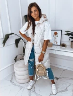 Dámská vesta LARIS ecru FashionStreet TY2835