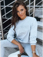 Dámská mikina CALIFORNIA DREAM šedá FashionStreet BY1246