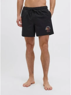 Plavecké šortky Jack&Jones JPSTMAUI STAR SWIMSHORTS STYD SS25 12287670 BLACK