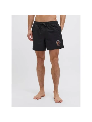 Plavecké šortky Jack&Jones JPSTMAUI STAR SWIMSHORTS STYD SS25 12287670 BLACK