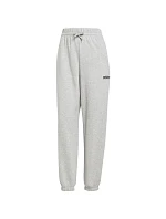 Dámské kalhoty adidas Essentials Linear French Terry Cuffed světle šedé JC5953 dámské