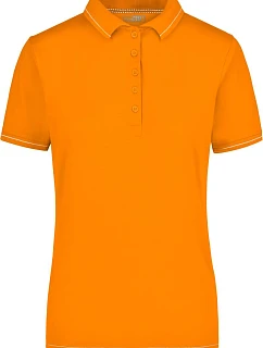 Daiber JN 568 Dámské žerzejové elastické polo 02.0568 orange/white