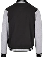 Build your Brand BB 004 College bunda 56.B004 black/heather grey Build your Brand BB 004 College bunda 56.B004 black/heather grey