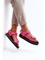 Dámské sandály Lee Cooper LCW-23-34-2613 Růžové