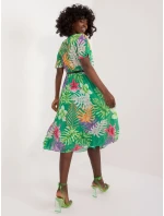 Šaty DHJ SK 13162 3.90 zelená Šaty DHJ SK 13162 3.90 zelená