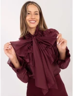 IT košile KS 28882.03 bordó