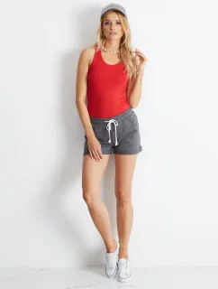 Šortky RV SN 4946.85P tmavě šedá