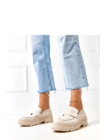 Dámské mokasíny MP405 Světle béžová - Solea