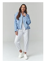 hřejivá kordová bunda model 225694 Makadamia