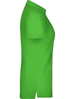 Daiber JN 969 Dámské piqué polo "Plain" 02.0969 lime green/lime green/white