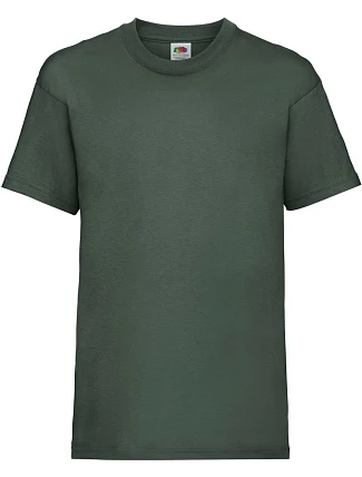 Fruit of the Loom Kids Valueweight T Dětské tričko 16.1033 bottle green