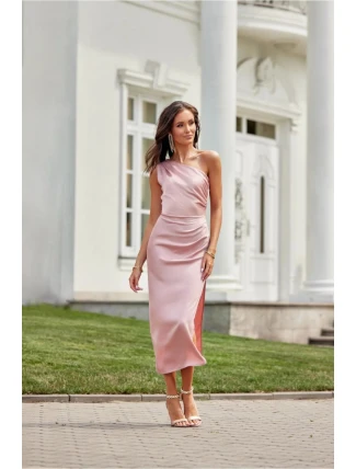 Večerní šaty SUK411 růžové - Roco Fashion