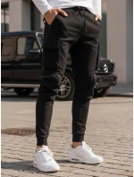 Pánské bojové kalhoty černé FashionStreet UX4164