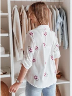 Dámské oversize tričko s hvězdami ASTROWIA white FashionStreet DY0452 Dámské oversize tričko s hvězdami ASTROWIA white FashionStreet DY0452