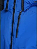 Pánská zimní bunda s kapucí modrá FashionStreet TX5120