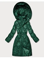 Prošívaný přechodný kabát s kapucí Goodlookin green (Y3-9215-33) Prošívaný přechodný kabát s kapucí Goodlookin green (Y3-9215-33)