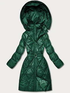Prošívaný přechodný kabát s kapucí Goodlookin green (Y3-9215-33)