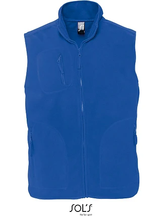 SOL'S Norway Fleecová vesta 25.5100 royal blue