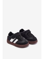 Sportovní Boty Dětské Na Suchý Zip Černé Adelina