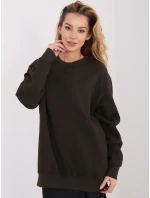 WT BL mikina A1047.69 tmavě hnědá
