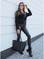 Dámská alpaková bunda KATHERINE černá FashionStreet NY0481