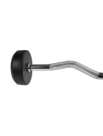 HMS GSL25 pevná pogumovaná činka/úchop 25 kg