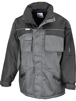 Result R 072X Pracovní parka 30.072X grey/black Result R 072X Pracovní parka 30.072X grey/black