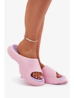 Dámské pěnové pantofle Big Star – růžové