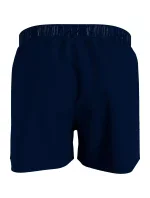 Pánské trenýrky 3P UM0UM02848 0XU tm. modré/bílé/vínové - Tommy Hilfiger